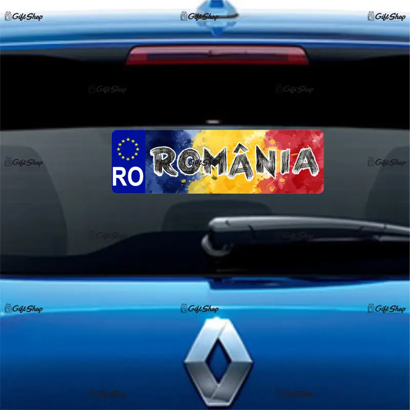 Romania model 3, indicator masina, dimensiune 500x100 mm